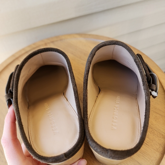 Veronica Beard Dacey heeled mules clogs - Picture 9 of 15